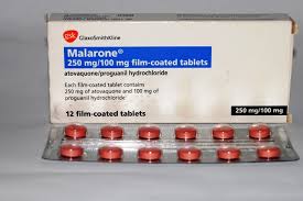 pastillas malarone contra la malaria